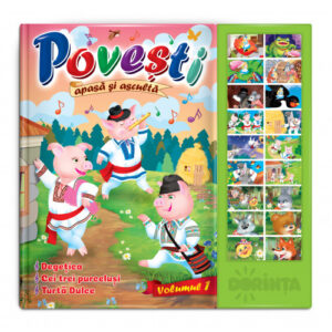Carte cu sunete. Povești volumul 1