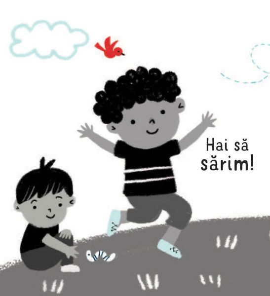 Primele mele carti Alb&Negru - Buna! (Usborne) - imagine 2
