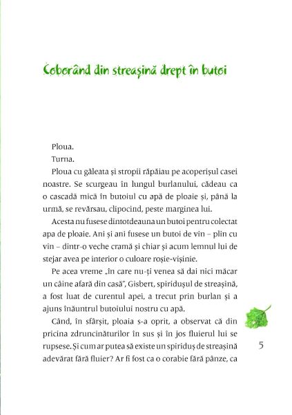 Gisbert, spiridusul din butoiul cu apa - imagine 2