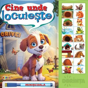 Carte cu sunete. Cine unde locuieste