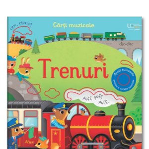Trenuri: carţi muzicale (Usborne)